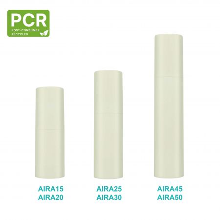 Bouteille en plastique sans air AIRA.