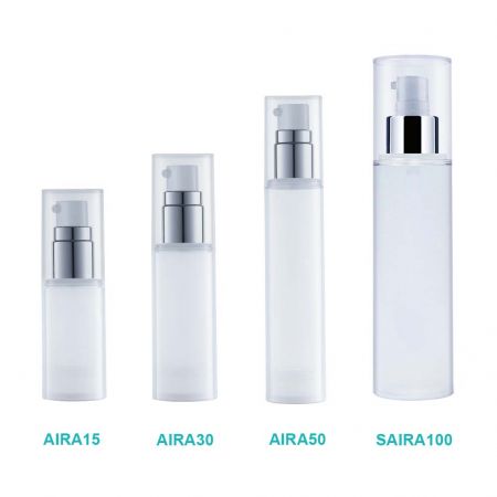 Bouteille en plastique sans air AIRA.