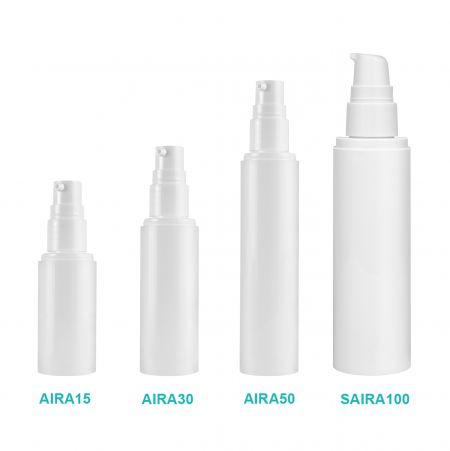 Bouteille en plastique sans air AIRA.