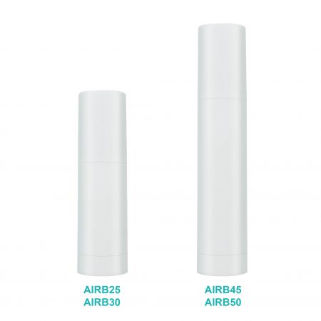 Bouteille pulvérisateur sans air blanche PP AIRB.