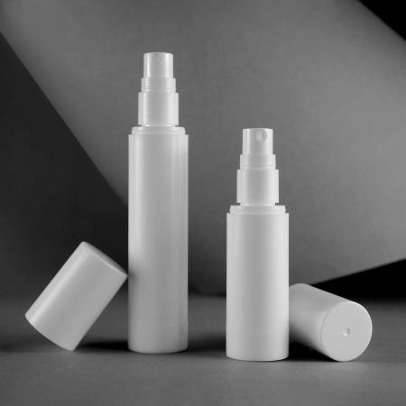 Bouteille pulvérisateur sans air blanche - Bouteille pulvérisateur sans air PP