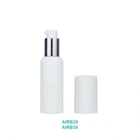 Bouteille airless blanche de 30 ml - Bouteille airless de 30 ml