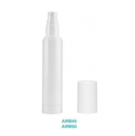 Bouteille pompe sans air blanche AIRB.