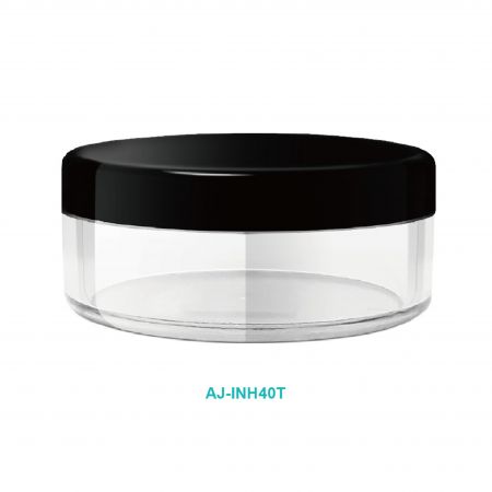Pot de poudre libre rond de 40 ml - Pot de poudre libre rond de 40 ml