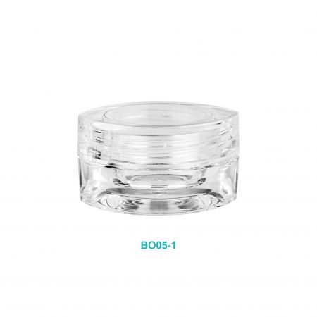 Pot cosmétique ovale de 5 ml - Pot cosmétique ovale de 5 ml