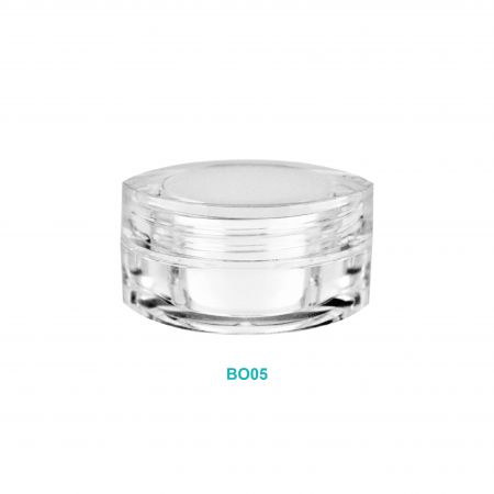 Pot de crème ovale de 5 ml - Pot de crème ovale de 5 ml