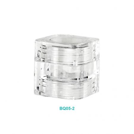 Empilable de 5 ml - Pot Empilable Carré de 5ml