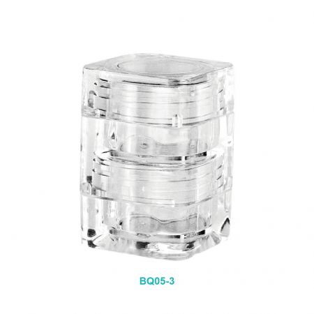 Pot Empilable Carré de 5ml - Pot Empilable Carré de 5ml