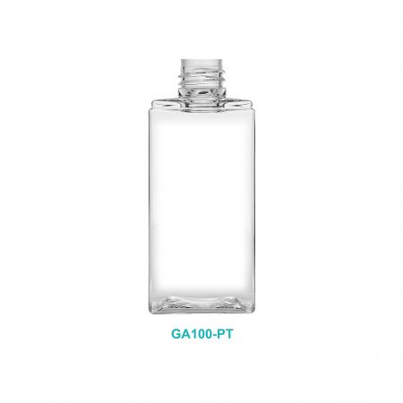 Bouteille rectangulaire PETG de 100 ml - Bouteille rectangulaire PETG de 100 ml 20/410