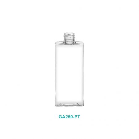 Bouteille rectangulaire en PETG 250ml - Bouteille rectangulaire en PETG 250ml 24/410