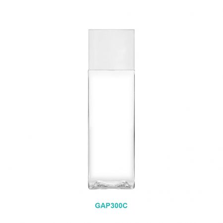 Bouteille de shampoing rectangulaire de 300 ml - Bouteille de shampoing rectangulaire de 300 ml