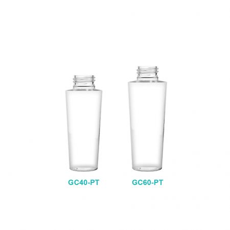 Bouteille cosmétique en cône rond PETG GC-PT.