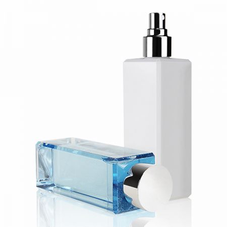 Bouteille cosmétique carrée en PETG - Bouteille cosmétique carrée en PETG