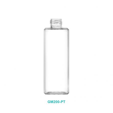 Bouteille rectangulaire PETG 200ml - Bouteille rectangulaire PETG 200ml 24/410