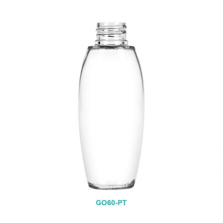 Bouteille ronde spéciale de 60 ml en PETG - Bouteille ronde de 60 ml en PETG 20/410