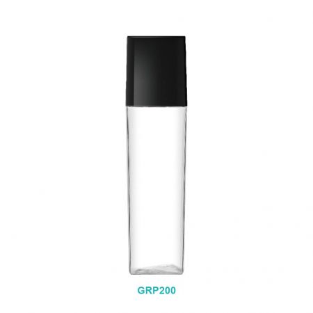 Bouteille carrée de 200 ml - Bouteille carrée de 200 ml