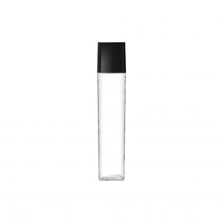 Bouteille cosmétique carrée en PETG - Bouteille cosmétique carrée en PETG