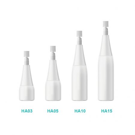 Bouteille ampoule ronde en LDPE HA
