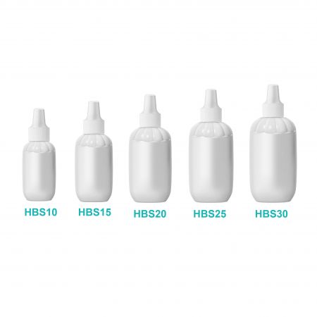 Bouteille ampoule en LDPE avec bouchon à embout