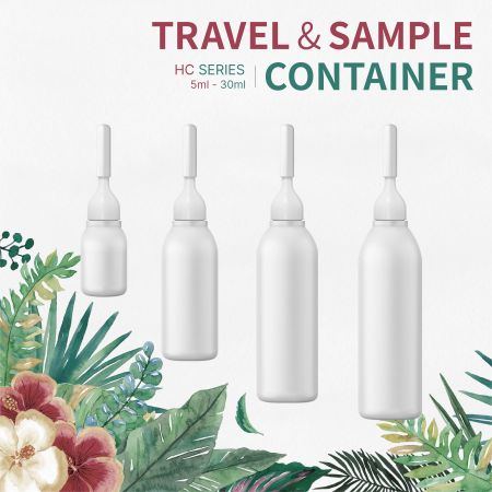 Flacon de voyage LDPE Boston Ampoule - Bouteille d'ampoule Boston en LDPE-HC.