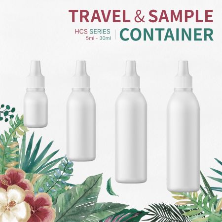 Bouteille Ampoule LDPE Boston avec Bouchon de Nozzle pour Voyage - Bouteille Ampoule LDPE Boston avec Bouchon de Nozzle pour Voyage