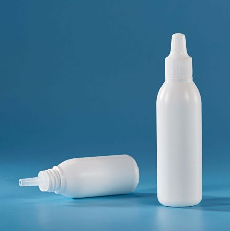 Bouteille ronde en ampoule LDPE - Flacon d'ampoule rond LDPE HCS。