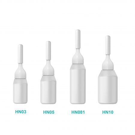 Bouteille ronde en ampoule LDPE