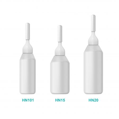 Bouteille ronde en ampoule LDPE