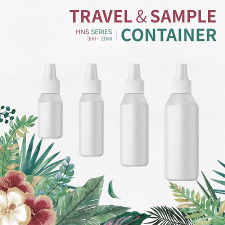 Bouteille ronde en LDPE avec bouchon à embout - Bouteille ronde en LDPE avec bouchon à embout