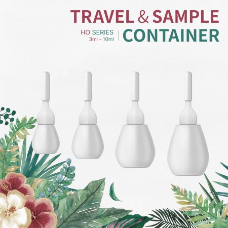 Flacon de voyage ovale en LDPE - Flacon de voyage ovale en LDPE