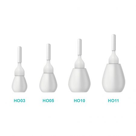 Bouteille ampoule ronde en LDPE HO.