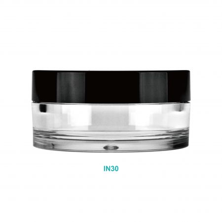 Pot de crème rond de 30 ml - Pot de crème rond de 30 ml en PET