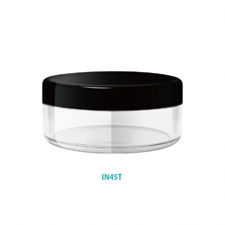 Pot de crème rond de 45 ml - Pot de crème rond PET de 45 ml