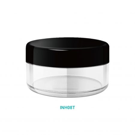 Pot de poudre libre rond de 8 ml - Pot de poudre libre rond de 8 ml
