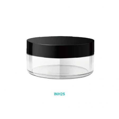 Pot de poudre libre rond de 25 ml - Pot de poudre libre rond de 25 ml