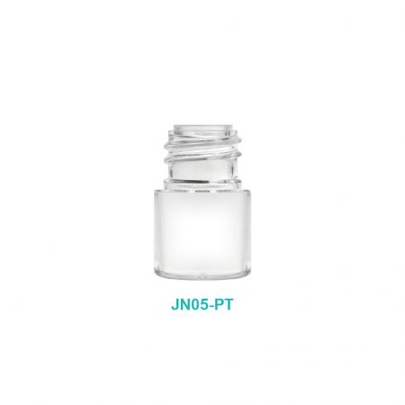 Bouteille ronde PETG de 5 ml - Flacon rond en PETG de 5 ml 18/415