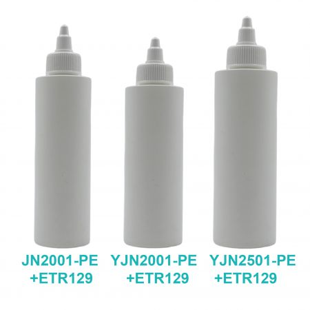 Bouteilles en plastique à vis,