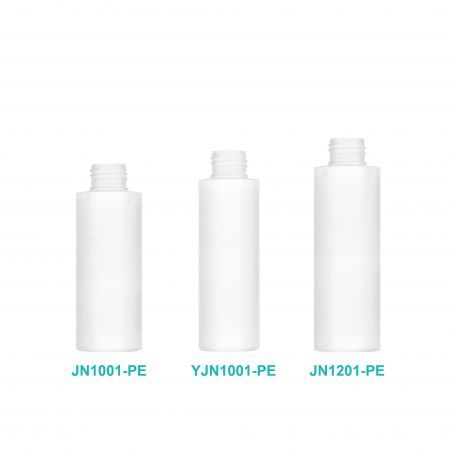 Bouteille de lotion cylindrique en PE