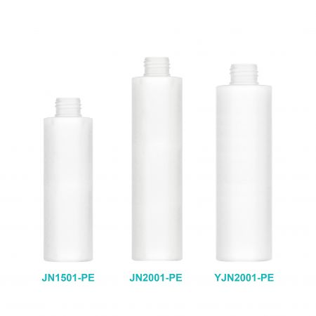 Bouteille de lotion cylindrique en PE