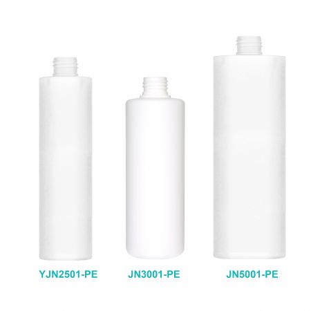 Bouteille de lotion cylindrique en PE