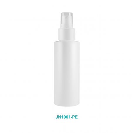 Combinaison de bouteille cosmétique ronde de 100 ml