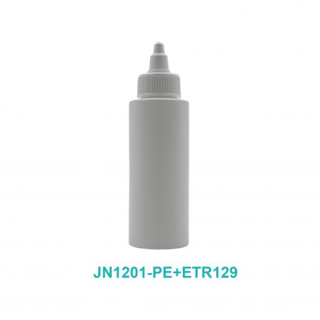 Bouteille à pression polyvalente de 120 ml en PE - Bouteille avec bouchon à nez pointu de 120 ml
