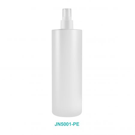 Combinaison de bouteilles cosmétiques rondes de 500 ml