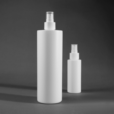 Combinaison de bouteilles cosmétiques rondes de 500 ml