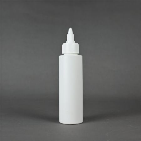 Bouteilles en plastique à pression de 60 ml avec bouchon à vis