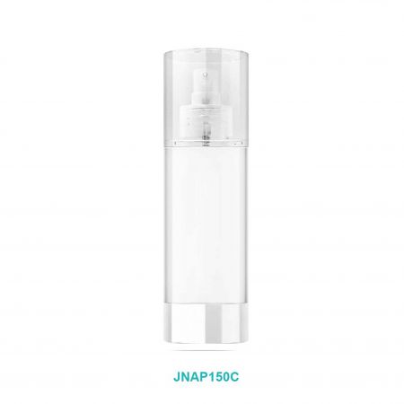 Bouteilles en plastique transparent de 150 ml avec bouchons - Bouteille cosmétique de 150 ml