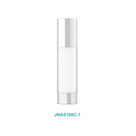 Flacon de sérum de 100 ml en PETG avec base striée élégante - Bouteille cosmétique de 100 ml