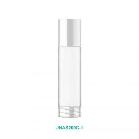 Bouteille d'hydratation de 200ml en PETG avec base décorative striée
