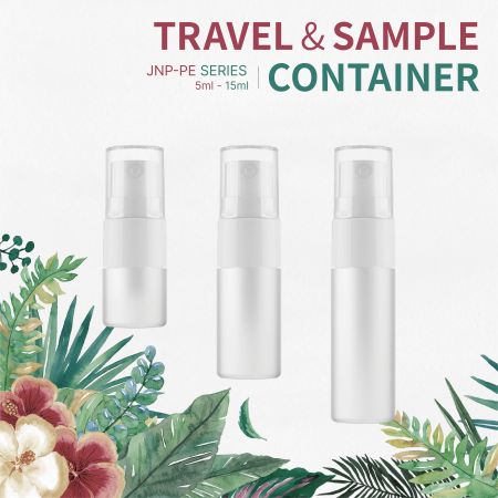 Bouteille de voyage en HDPE avec pompe - Bouteille de voyage en HDPE avec pompe