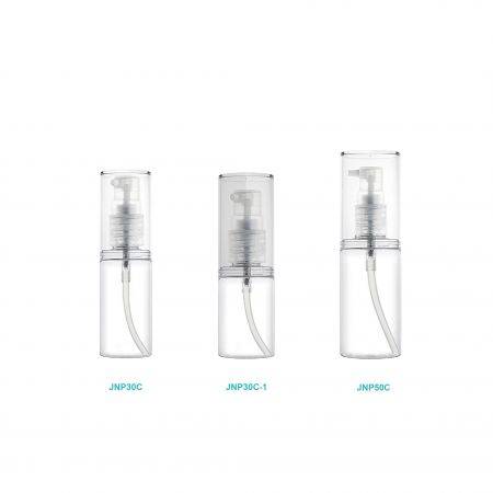 Bouteille cosmétique cylindrique en PETG JNPC TAILLE-1.